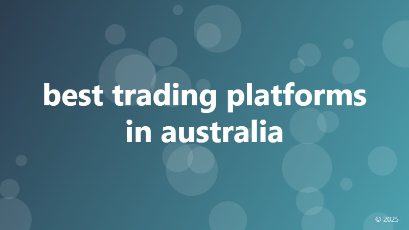 best trading platforms in australia