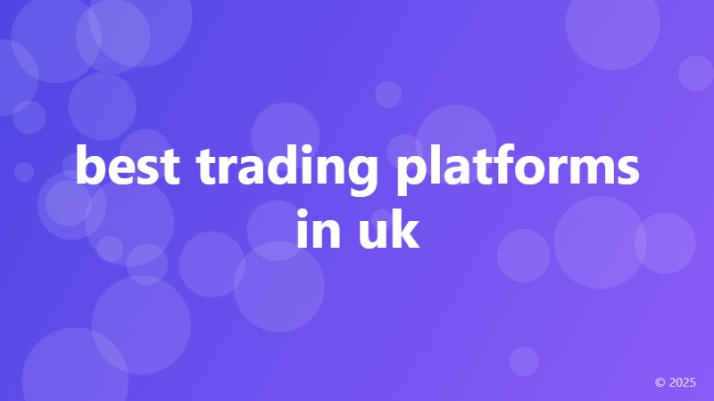 best trading platforms in uk